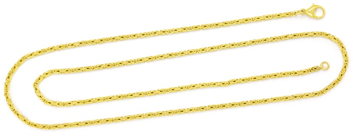 Foto 1 - Klassische Königskette 60cm massiv Gelbgold, K3450