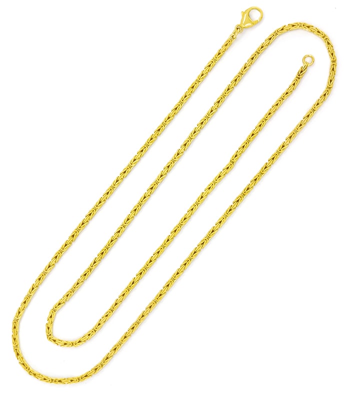Foto 3 - Klassische Königskette 60cm massiv Gelbgold, K3450